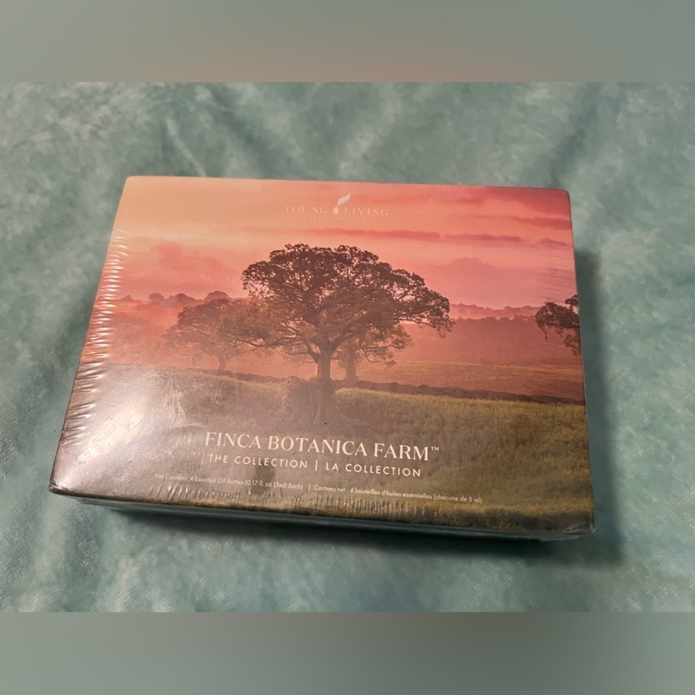 Young Living Finca Botanical Farm Colleftion 4 oil New In Box sealed